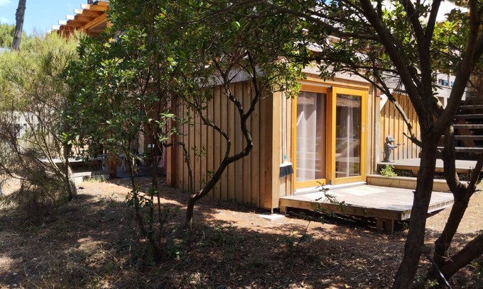 Carcans Plage Casa | Ideally located, wooden bungalows 200m from the ocean, 10km from Lacanau