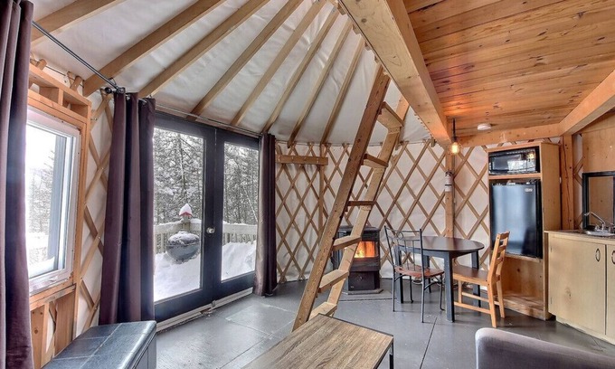 Saint-David-de-Falardeau Chalet De Esquí | Imago Village