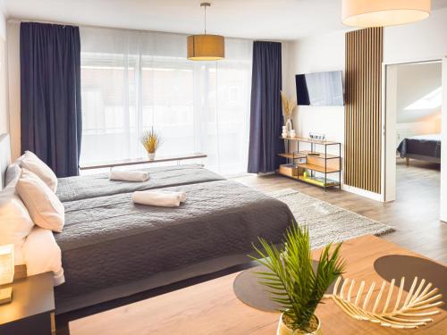 Lindenhof Apartamento | ImmoStay Waterfront Apartments - Balkon über Bremen & Parking