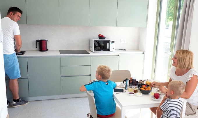 Pergine Valsugana Apartamento | Innesti Rooms&Apartments Pink apartment for 2-4 persons