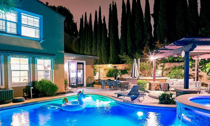 Cypress Village Casa | Irvine First Rental All New Luxury Pool House 4B4.5B Close Spectrumcenter Disney
