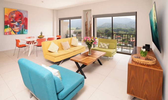 Barrio Santa Lucía Condominio | Jaco Bay Condo, 9th Floor, King Bed, w/ Ocean Views
