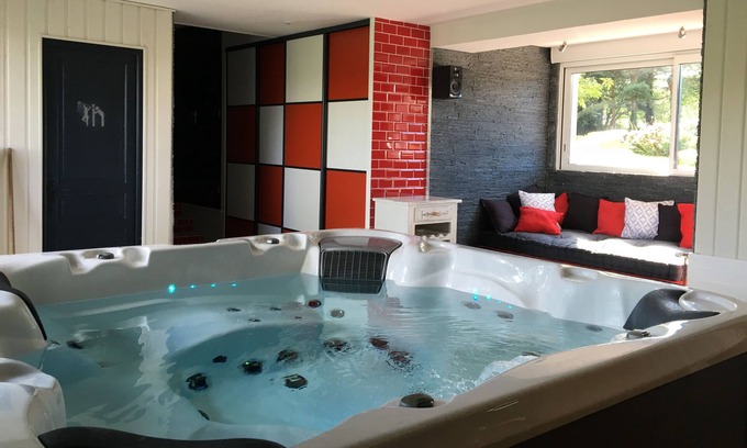 Freulleville Casa | Jacuzzi Sauna Piscine Privatisés en Normandie