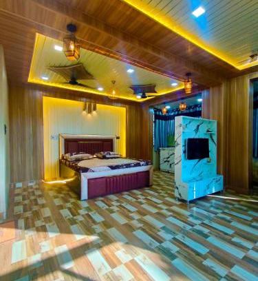 Mayapur Apartamento | Jarokhā by Nivāsa- Scenic Stay Overlooking Ganga, Mountain View, 2 minutes from Ganga Ghaat, 10 minutes from Raja ji national Park