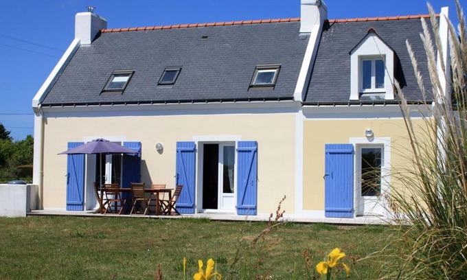 Locmaria Casa | Jolie maison à 600m de la plage, jardin clos - FR-1-418-12