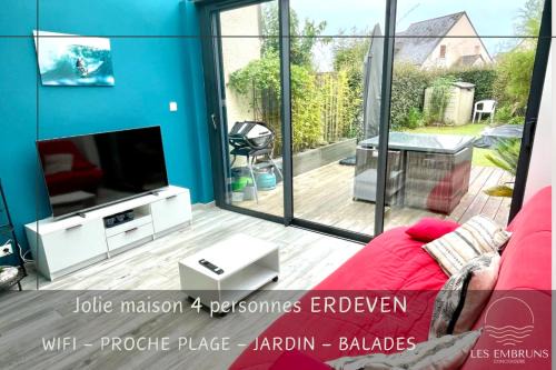 Erdeven Casa | Jolie petite maison à 500m de la plage d'Erdeven