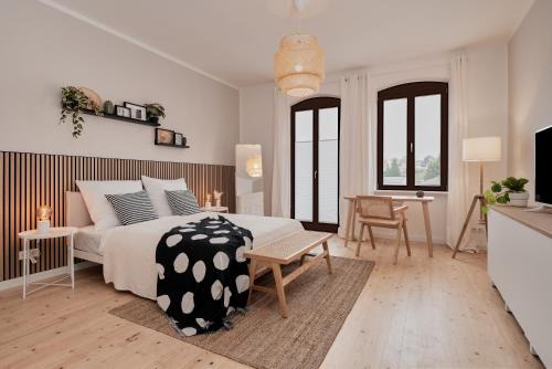 Sued Apartamento | Jugendstil-Altbauwohnung an der Karlsaue - 120qm, Klimaanlage, neu saniert, zentrale Lage