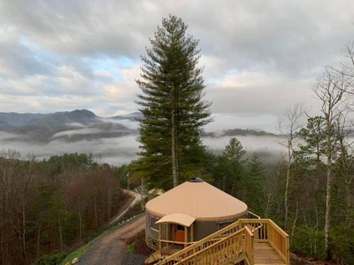 Bryson City Otro | Junaluska @ Sky Ridge Yurts