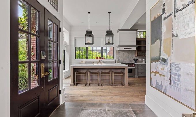 Lakeside Casa | Juniper Presents: Landmark Home 1 Block from Lake MI w/ Game Room + EV Charger