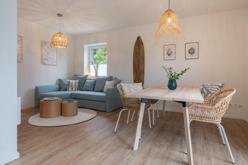 Mildstedt Apartamento | Küstenbutze im Beach-Style 2 Bedrooms, 2 Bäder , Garten, Terrasse, Top-Modern