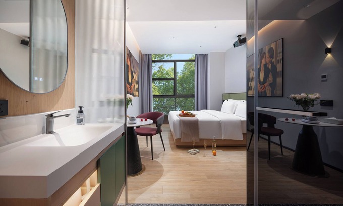 Liwan Hotel | Kainuo Garden Aesthetic Design Hotel - Guangzhou Yuexiu Beijing Road, International Clothing City Trade Centre Store