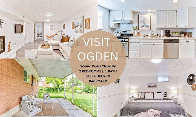 South Ogden Casa | King Bed | Cozy Living Room. |Board Games!