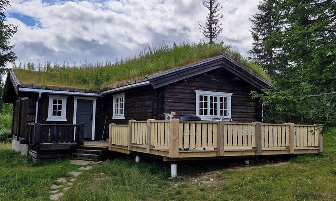 Svingvoll Casa | Cabaña familiar Koselig en Skeikampen en av corazón Noruega