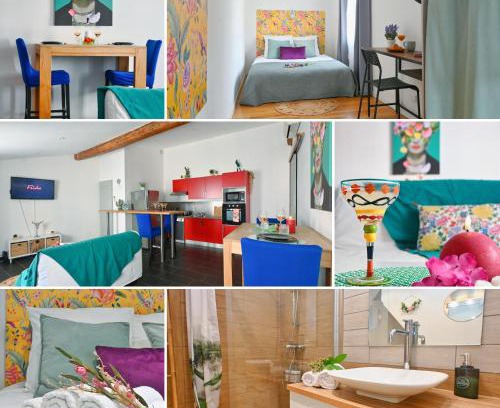 Nimes City Centre Apartamento | L'écrin de Frida - Duplex au cœur de la ville