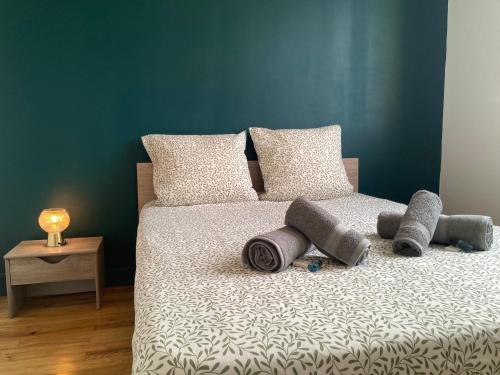 Centre Ville Apartamento | L'Émeraude, T3 élégant avec vue proche Centre et gare