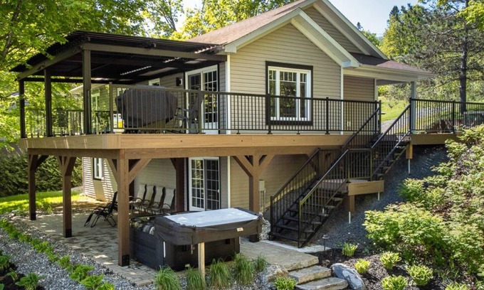 Saint Romain Chalet De Esquí | L'Évasion - Accès au Lac Saint-François avec Spa