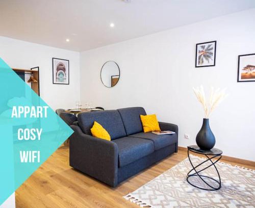 Saint-Quentin Apartamento | L'Albatros 007 - Hypercentre * Cosy * Wifi