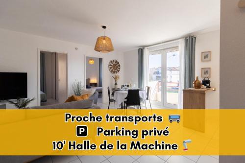Pont des Demoiselles-Montaudran-La Terrasse Apartamento | L'envolée - Appartement entier avec Balcon & Parking privé - SO COZY