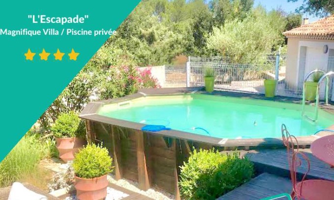 Collias Villa | L'Escapade, Magnifique Villa avec Piscine