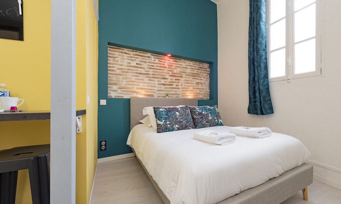 Carmes Apartamento | L'Estival - Studio au calme Toulouse Hypercentre
