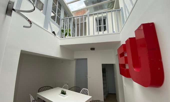 Eu Casa | L Euphorie - Maison de ville de caractère 7 minutes de la mer - Le Treport - Mers les Bains