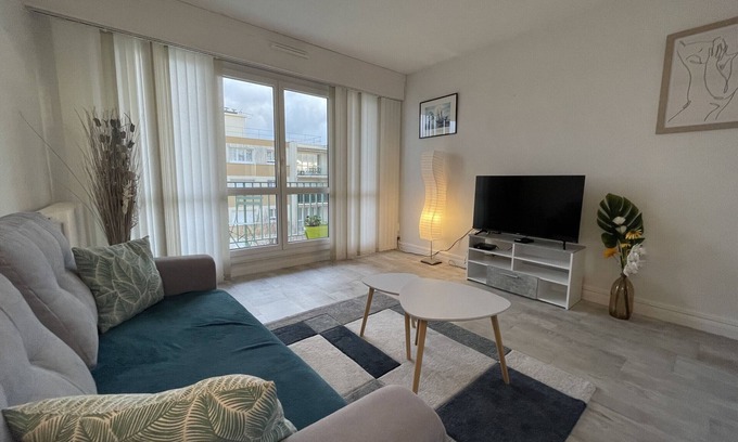 Le Mans Apartamento | L'Olympe - Balcon - Centre - 4p - Rêve au Mans