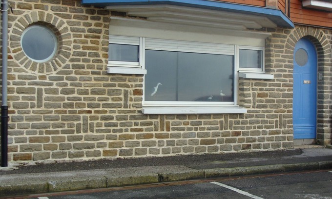 Ambleteuse Apartamento | La Bassure de Baas-Apartamento-Tradicional-Baño privado con bañera-Vista al Mar