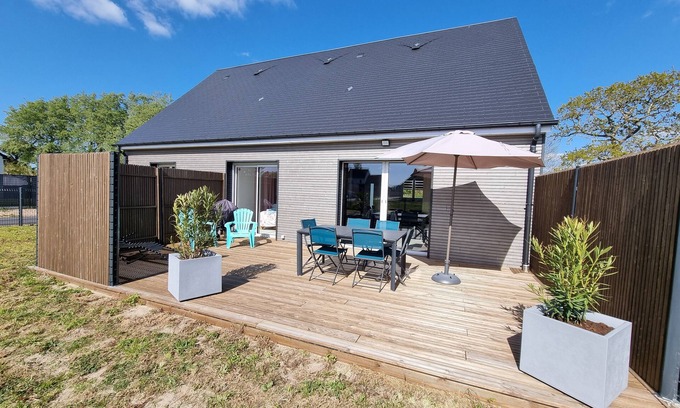 Saint-Germain-sur-Ay Casa | La Celthane, Maison Proche de la Plage