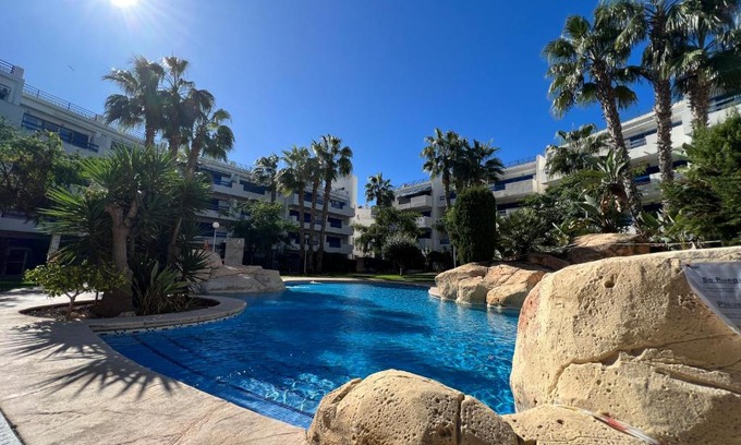 Orihuela Costa Apartamento | La Calma - one bedroom apartment by the pool in Playa Flamenca