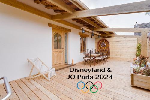 Lagny-sur-Marne Casa | La Charmante - 4bdr - Barbecue - Disney & Paris