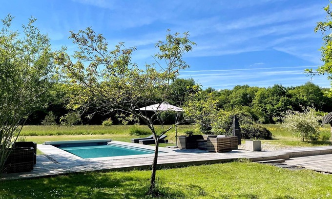 Neuil Casa | Casa rural La Grande Charbonnière para hasta 8 personas