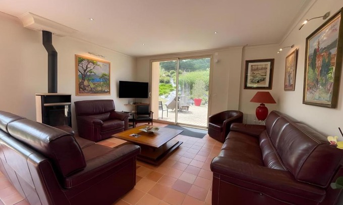 Thoree-les-Pins Casa | La Grange - Campagne - Piscine 15p - Rêve au Mans