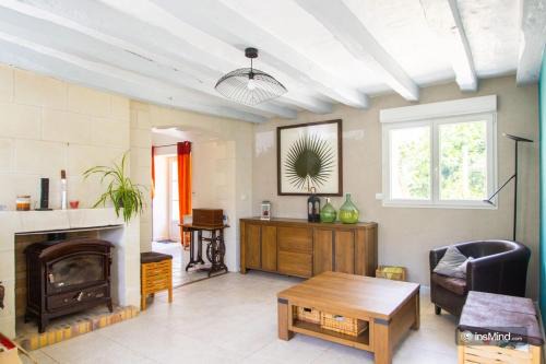 Montlouis-sur-Loire Casa | La Maison aux 1000 Roses