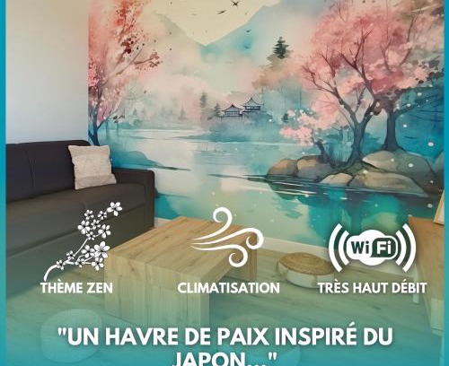Quartier Croix-Daurade Apartamento | La Parenthèse Zen - Grande terrasse avec vue