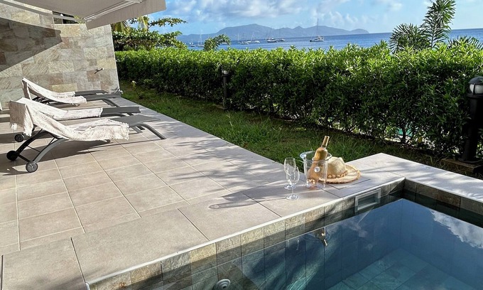 Schoelcher Apartamento | La Plage Martinique - 3BR Sea View and Plunge Pool