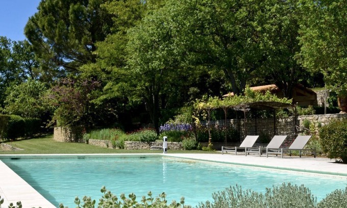 Murs Casa | La Rourette: casa espaciosa, vistas impresionantes, piscina grande