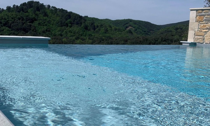 Saint-Jean-du-Pin Villa | La Villa du Serre Dans les Cévennes Avec Piscine et vue Imprenable sur le Massif