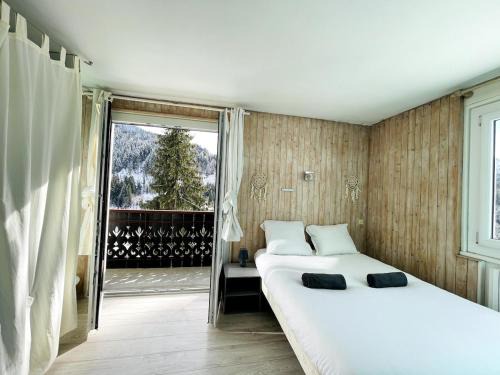 Les Gets Apartamento | La Vouagère - mountain view