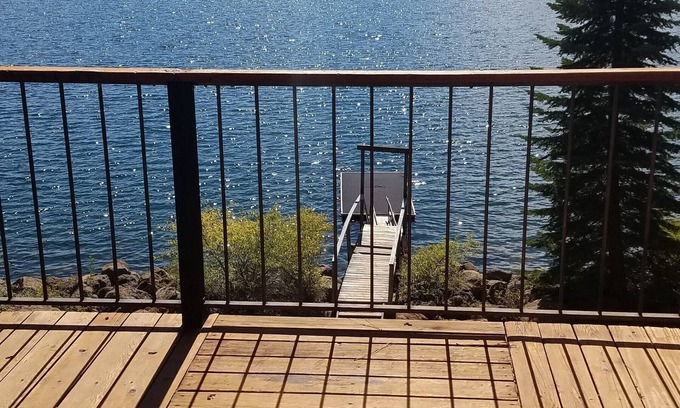 Hamilton Branch Casa | Cabina frente al lago, hermosa vista!