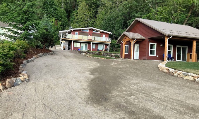 Blind Bay Casa | Semi frente al lago, para familias, muelle y boya