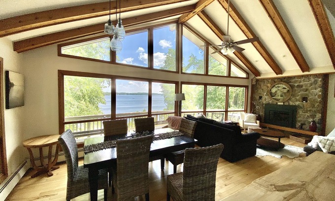 Birchdale Casa | Lake Home with a spacious 1+ acre lot on Big Birch Lake