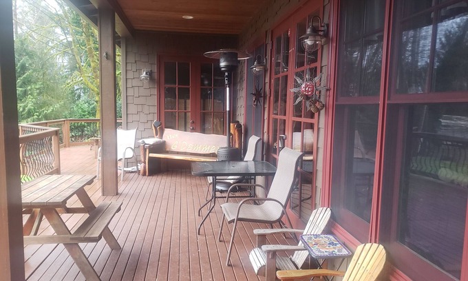 Amanda Park Casa | Vista al lago y a la montaña, explora la naturaleza en el Parque Nacional Olímpico