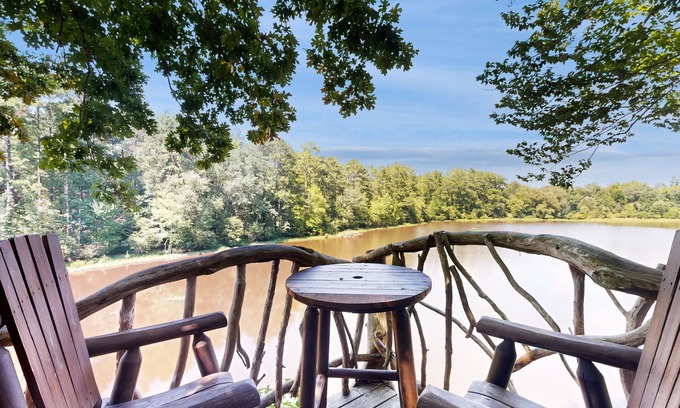 Jackson Casa | Lakefront home with mountain views, hot tub and access to private 20 acre lake