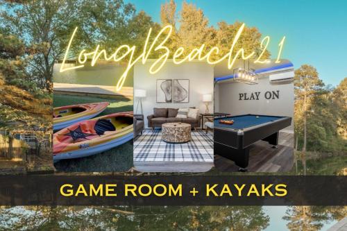 Lake Hamilton Casa | Lakefront Oasis 7 Min to DWNTN with Game Room!