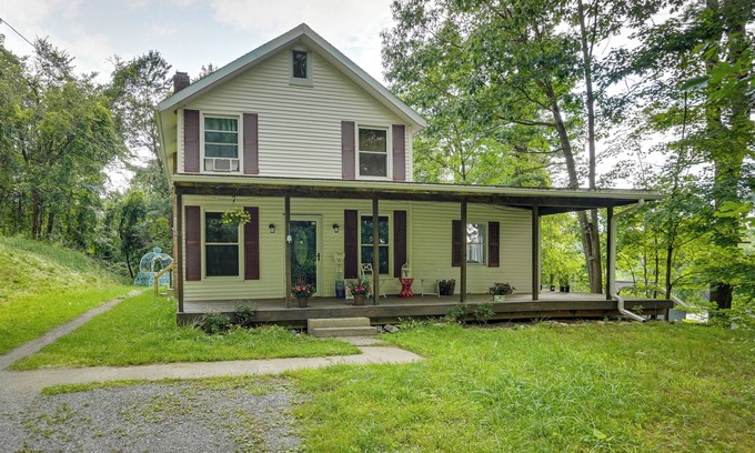 West Sand Lake Casa | Lakefront West Sand Lake Home w/ Beach Access!