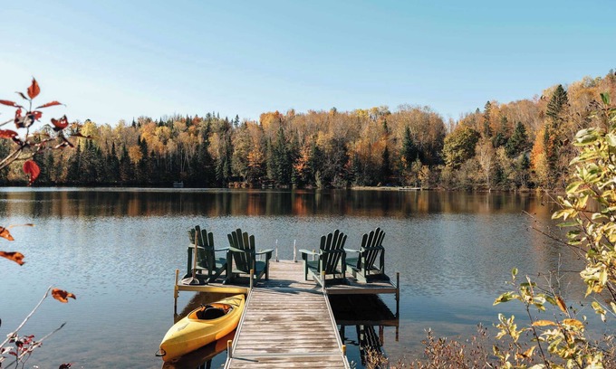 Chertsey Chalet De Esquí | Le Plein Sud: Lake access, spa & nearby activities