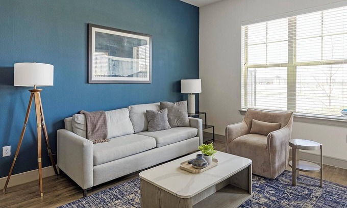 Denton Apartamento | Landing | Modern 1BD, Gym, Courtyard