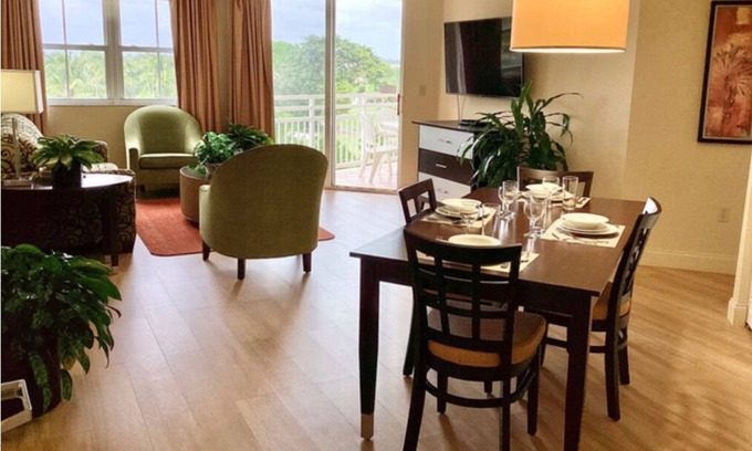 Weston Condominio | Large 2BR 2BTH Timeshare Apt in Weston, Fl. @ Vacation Village 2/3-2/10