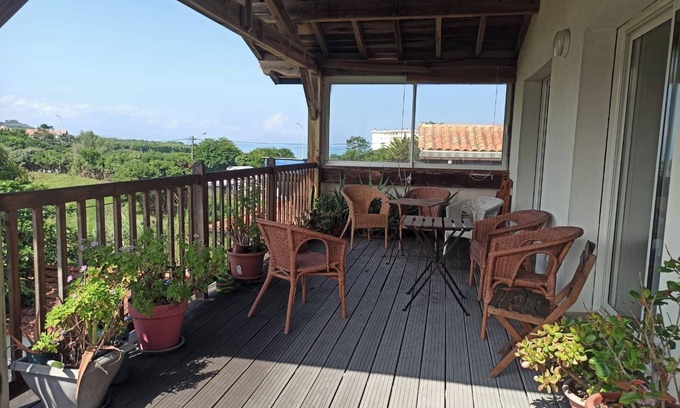 Biarritz Villa | Biarritz, Villa familial al borde del mar, con grandes terrazas y jardín