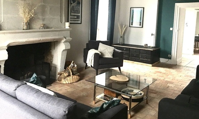 Sainte-Gemmes-sur-Loire Casa | Large House between Loire and gardens 10 minutes from Angers